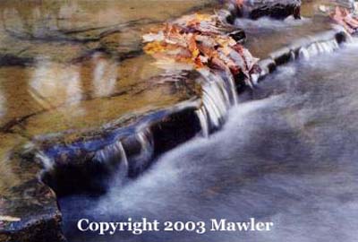 Creek in the Shenandoah Valley, Virginia, USA